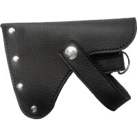 Wagnum Tasche passend für Campingbeil Leder schwarz