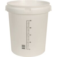 Berdal Anrühreimer GRIPLINE-O 30 l 25 Liter-Skala...