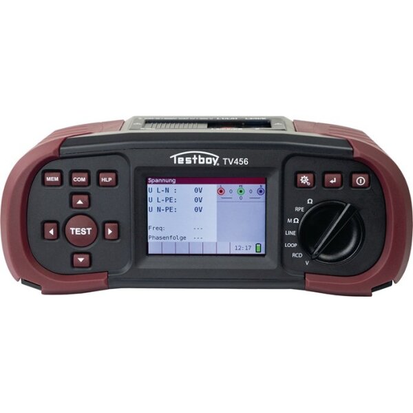 Testboy Installationsprüfgerät TV 456 zur Prüfung elektrischer Anlagen