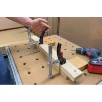 Bessey Spannelement TW20-15-8KLI-SET Set mit 2 Stück 150 mm für Bohrungs-Ø 20 mm