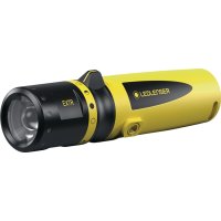 LED-Taschenlampe EX7R 50-220 lm Akku Li-Ion 65-140m schwarz/gelb LEDLENSER