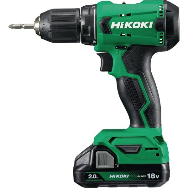 Hikoki Akku-Bohrschrauber DS18DA 18 V 2 Ah 1,5 - 13 mm