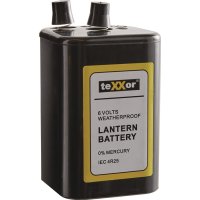 Batterie 3600 6 V 7 Ah IEC 4R25 TEXXOR
