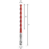 Alpen Bohrersatz Multicut 4-teilig SDS-plus PE HD