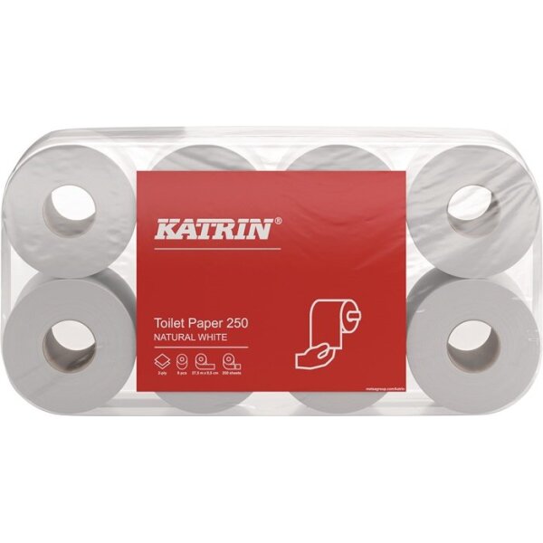 Katrin Toilettenpapier Katrin 250 2-lagig
