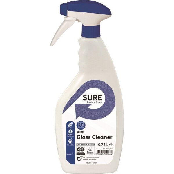 Sure Glasreiniger Glass Cleaner 750 ml Sprühflasche