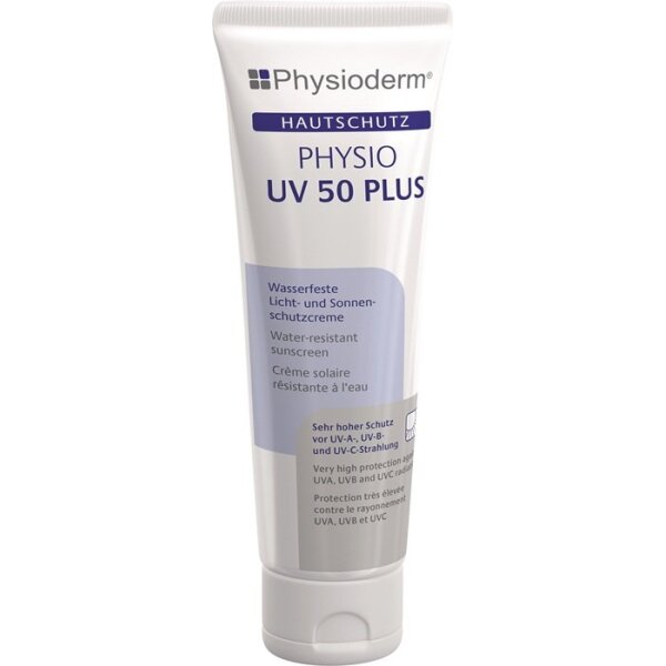 Physioderm Hautschutzcreme PHYSIO UV 50 PLUS 100 ml UV 50 PLUS Tube