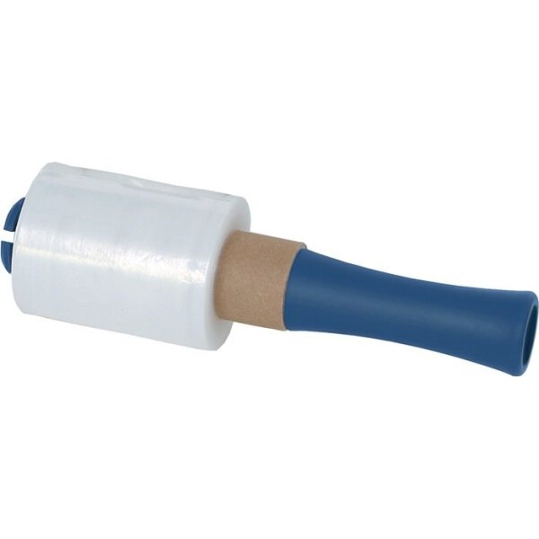 Transpak Handabroller passend für Folienbreite 100 mm blau