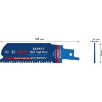 Säbelsägeblatt Expert Thick Tough Metal BOSCH