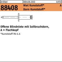 Blindniete R 88408 Flachkopf