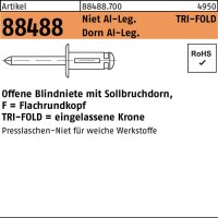 Blindniete R 88488 Flachrundkopf GESIPA