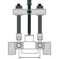 Kugellagerabziehersatz 69 KUKKO