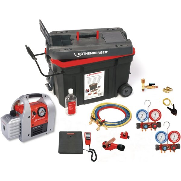 Kälte/Klima-Komplettset ROCADDY 120 R32 ROTHENBERGER