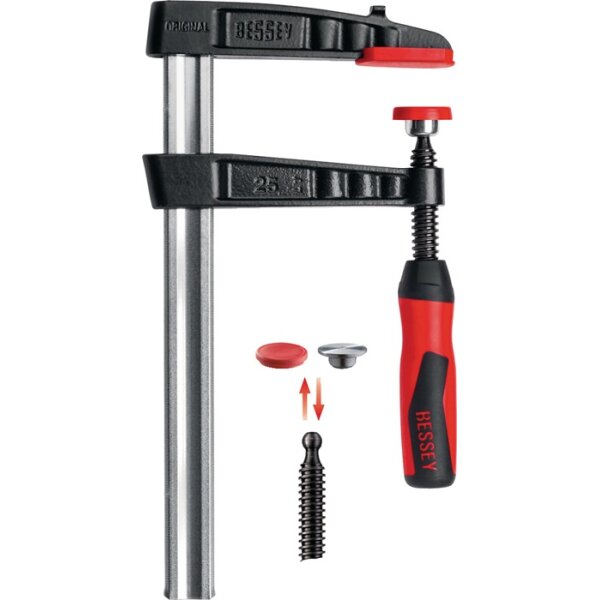 Temperguss-Schraubzwinge TG-2K BESSEY