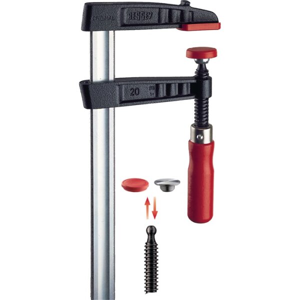 Temperguss-Schraubzwinge TG/TGK BESSEY