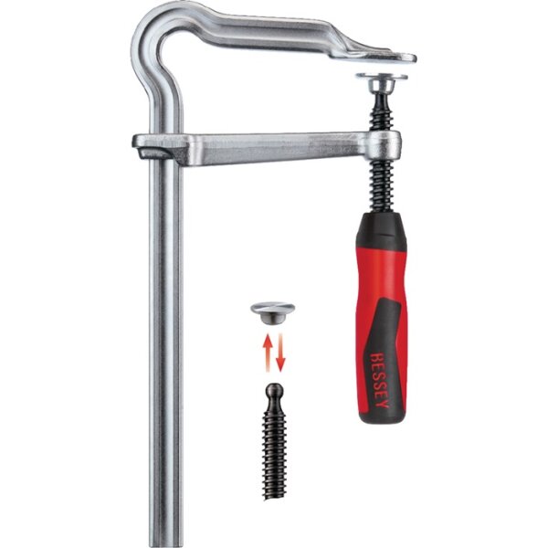 Ganzstahlschraubzwinge OMEGA BESSEY