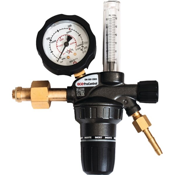 Flaschendruckminderer ProControl® Flowmeter GCE