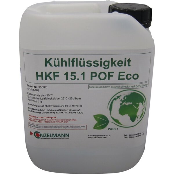 Kühlmittel HKF 15.1 POF ECO CONZELMANN