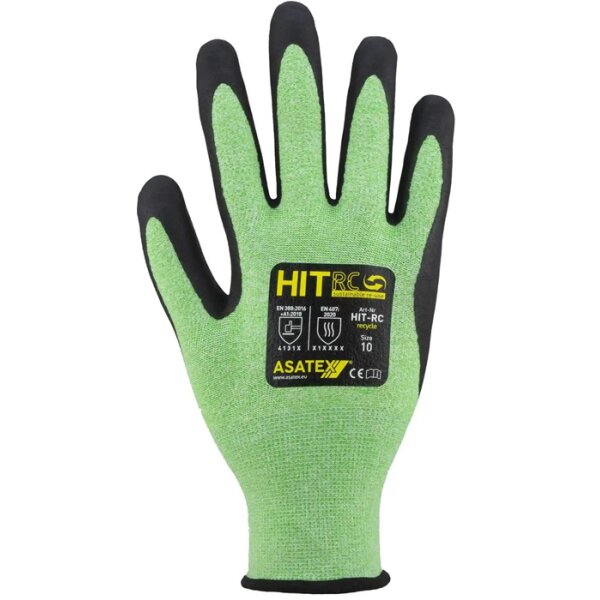 Feinstrickhandschuh HIT-RC ASATEX