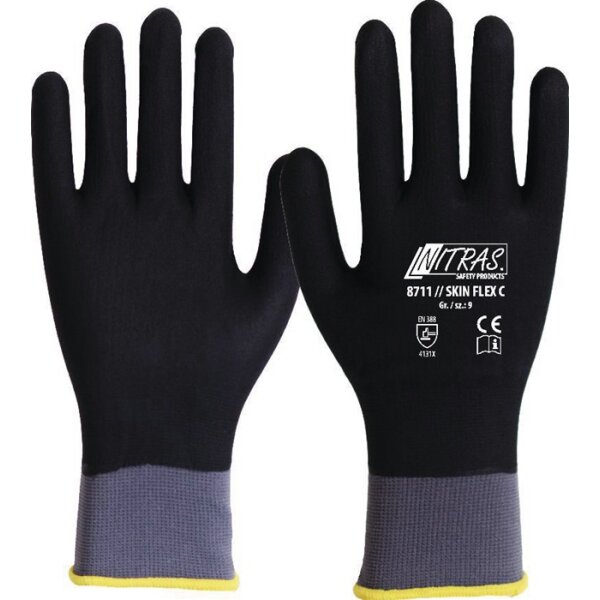 Handschuhe SKIN FLEX C NITRAS
