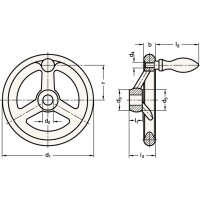 Handrad GN 950 GANTER