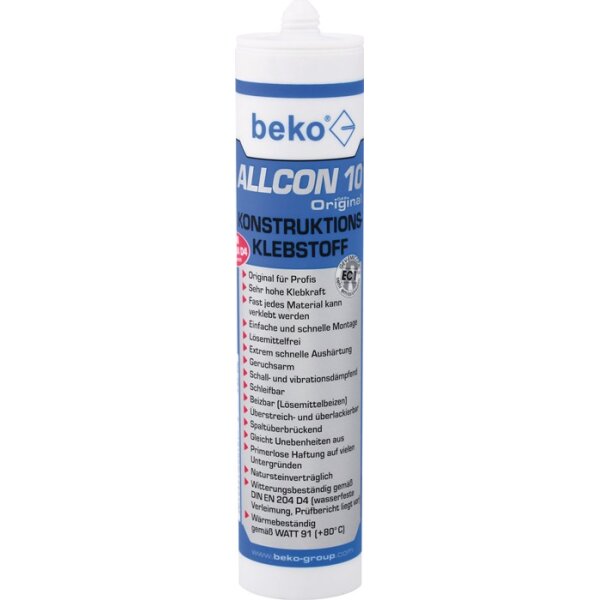 Konstruktionskleber Allcon 10 ® BEKO