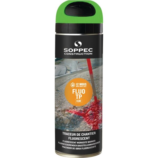 Baustellenmarkierspray FLUO TP SOPPEC