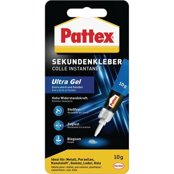 Sekundenkleber Ultra Gel PATTEX
