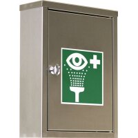 B-safety Augenspülschrank leer Edelstahl V4A inkl....