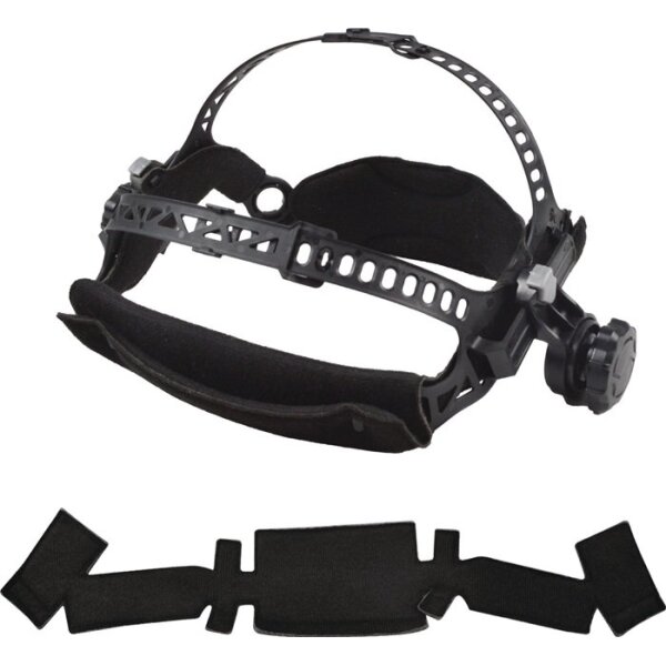 Jas Komfort-Kopfband Weldmaster® einzeln schwarz/grau