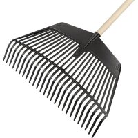 Flora Kombi-Laubrechen und -Gabel Arbeitsbreite 600 mm Zinkenlänge 140 mm 26 Zinken ohne Stiel