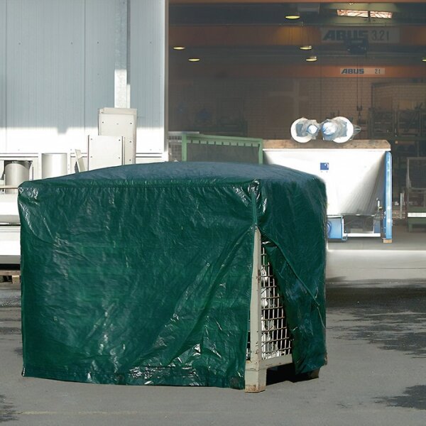 Gitterboxabdeckhaube