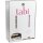 Tabi Tampon- und Bindenspender tabi 21,3 x 30,2 x 9,3 cm (B x H x T) 40 Binden 160 Tampons Edelstahl weiß
