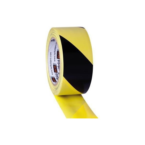 Djois Markierungsband DJOIS 50 mm x 33 m (B x L) selbstklebend Vinyl gelb/schwarz