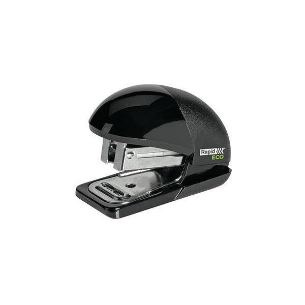Rapid Heftgerät Rapid ECO Mini 24/6 26/6 fest 10 Bl. (80 g/m²) Kunststoff schwarz