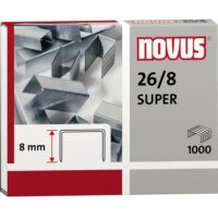 Novus Heftklammer NOVUS 26/8 Heftgeräte Stahl...