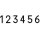 Reiner Paginierstempel REINER Numeroteur B6 23 x 5 mm (B x H) Metall/Kunststoff