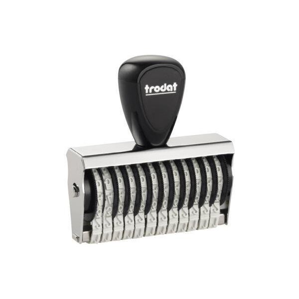 Trodat Ziffernbandstempel trodat® 15412 4mm Metall/Kunststoff silber