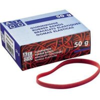 Alco Gummiband ALCO 6 x 200 mm (B x L) Naturkautschuk rot...
