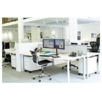 Fellowes Monitorständer Fellowes® SeasaT 80,5 x 46,5 x 31,6 cm (B x H x T) 16kg höhenverstellbar Stahl schwarz