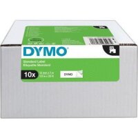 Dymo Schriftbandkassette DYMO® D1 12 mm x 7 m (B x L)...