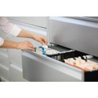 Dymo Schriftbandkassette DYMO® D1 12 mm x 7 m (B x L) weiß schwarz 10 St./Pack.