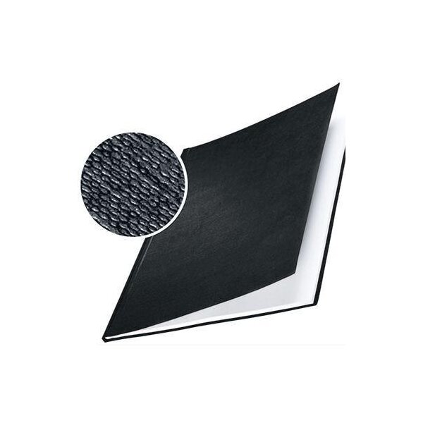Leitz Buchbindemappe Leitz impressBIND DIN A4 Karton Leinenüberzug schwarz 10 St./Pack.