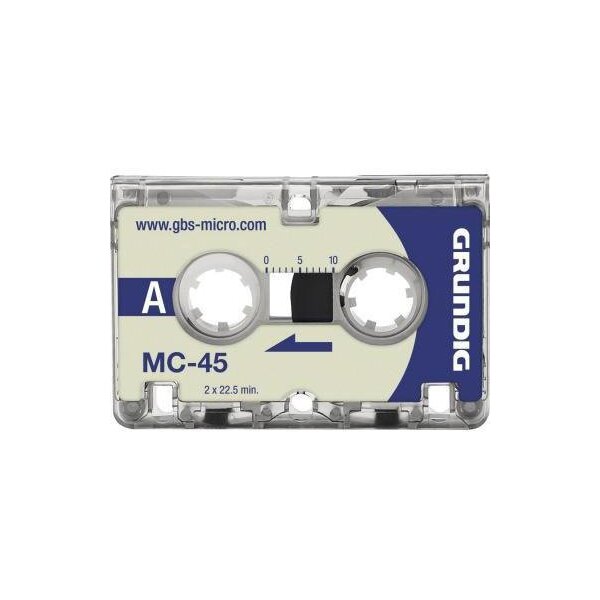 Grundig Diktierkassette Grundig MC-45 45min Grundig MC-45 45min