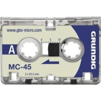 Grundig Diktierkassette Grundig MC-45 45min Grundig MC-45...