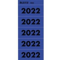 Leitz Jahresschild Leitz 60 x 25,5 mm (B x H) 2022 blau...