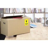 Herma Folienetikett HERMA 105 x 148 mm (B x H) gelb 100 Etik./Pack.