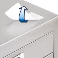 Herma Haftetikett HERMA 25,4 x 10 mm (B x H) wieder ablösbar Papier weiß 4.725 Etik./Pack.