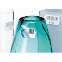 Herma Haftetikett HERMA 25,4 x 10 mm (B x H) wieder ablösbar Papier weiß 4.725 Etik./Pack.