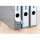 Herma Ordnerrückenetikett HERMA breit/lang 61 x 297 mm (B x H) selbstklebend mit Griffloch weiß 75 Etik./Pack.